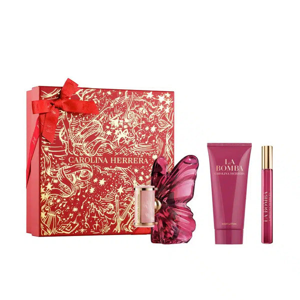 GIFT SET CAROLINA HERRERA LA BOMBA - 3PC SET – Oriental Aromas