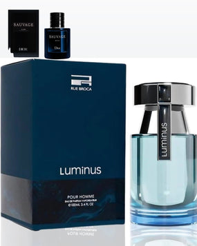 LUMINUS POUR HOMME (Blue) - 100ML (3.4oz) By RUE BROCA
