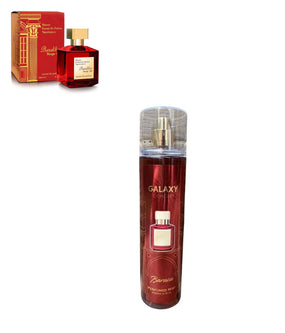 (12/48 PACK) GALAXY BARACA BODY MIST 250ML