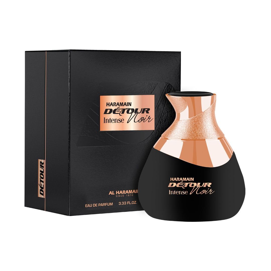 AL HARAMAIN DETOUR NOIR INTENSE UNISEX EDP SP 3.33oz