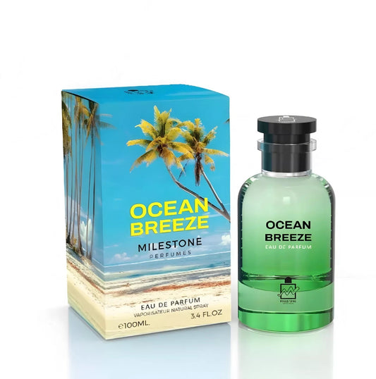 OCEAN BREEZE MEN EDP - 100ML (3.40z)by Milestone [Hardbox]