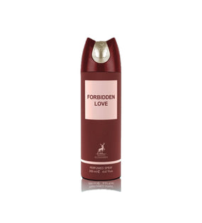 (12 PACK) FORBIDDEN LOVE BODY SPRAY MAISON ALHAMBRA 200ML