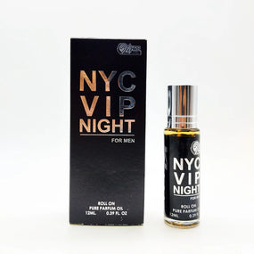 12 X NYC VIP NIGHT MEN 12 ML ROLL ON