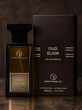 (11PCS + 1 FREE) OUD ELIXIR MEN EDP - 100ML (3.4oz) BY GRANDEUR ELITE