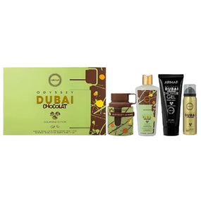 ARMAF SET ODYSSEY DUBAI CHOCOLAT 4PC M EDP 3.4OZ