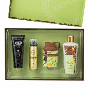 ARMAF SET ODYSSEY DUBAI CHOCOLAT 4PC M EDP 3.4OZ