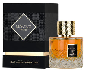 (11PCS + 1 FREE) MONTAGE INTENSE UNISEX EDP - 100 ML (3.40z) BY GRANDEUR