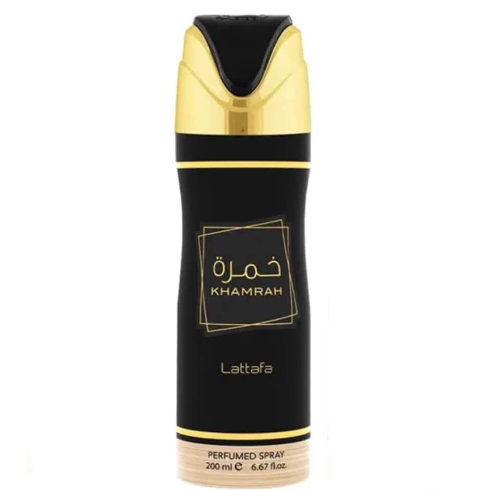 12 X PACK Body Spray KHAMRA UNISEX - 200 ML By LATTAFA