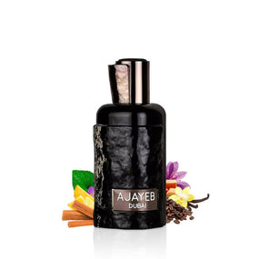 AJAYEB DUBAI BLACK MEN EDP - 100ML (3.4Oz) BY LATTAFA
