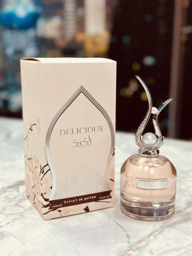 (11PCS + 1 FREE) DELICIOUS XTRAIT DE PARFUM WOMEN EDP - 100ML (3.40z) by ZAKAT