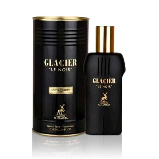 GLACIER LE NOIR MEN EDP - 100ML (3.40z) By MAISON AL HAMBRA