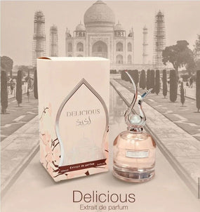 (11PCS + 1 FREE) DELICIOUS XTRAIT DE PARFUM WOMEN EDP - 100ML (3.40z) by ZAKAT