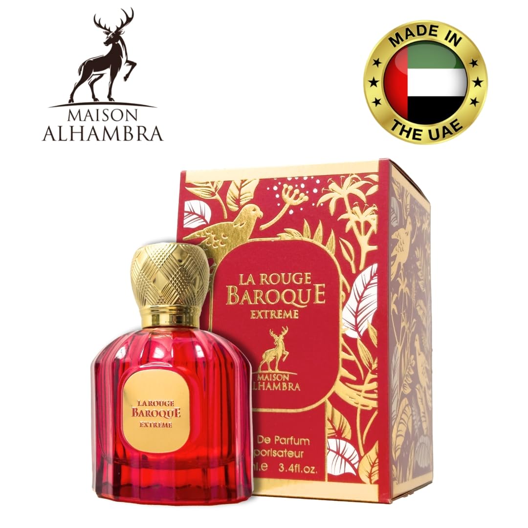 BARROCO ROUGE EXTRAIT Unisex EDP - 100Ml (3.40z) Por MAISON ALHAMBRA