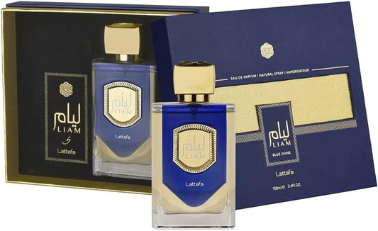 LIAM BLUE SHINE UNISEX EDP - 100ML 3.40z BY LATTAFA