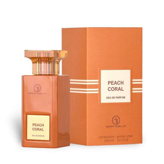 PEACH CORAL UNISEX EDP - 100 ML (3.4oz) BY GRANDEUR