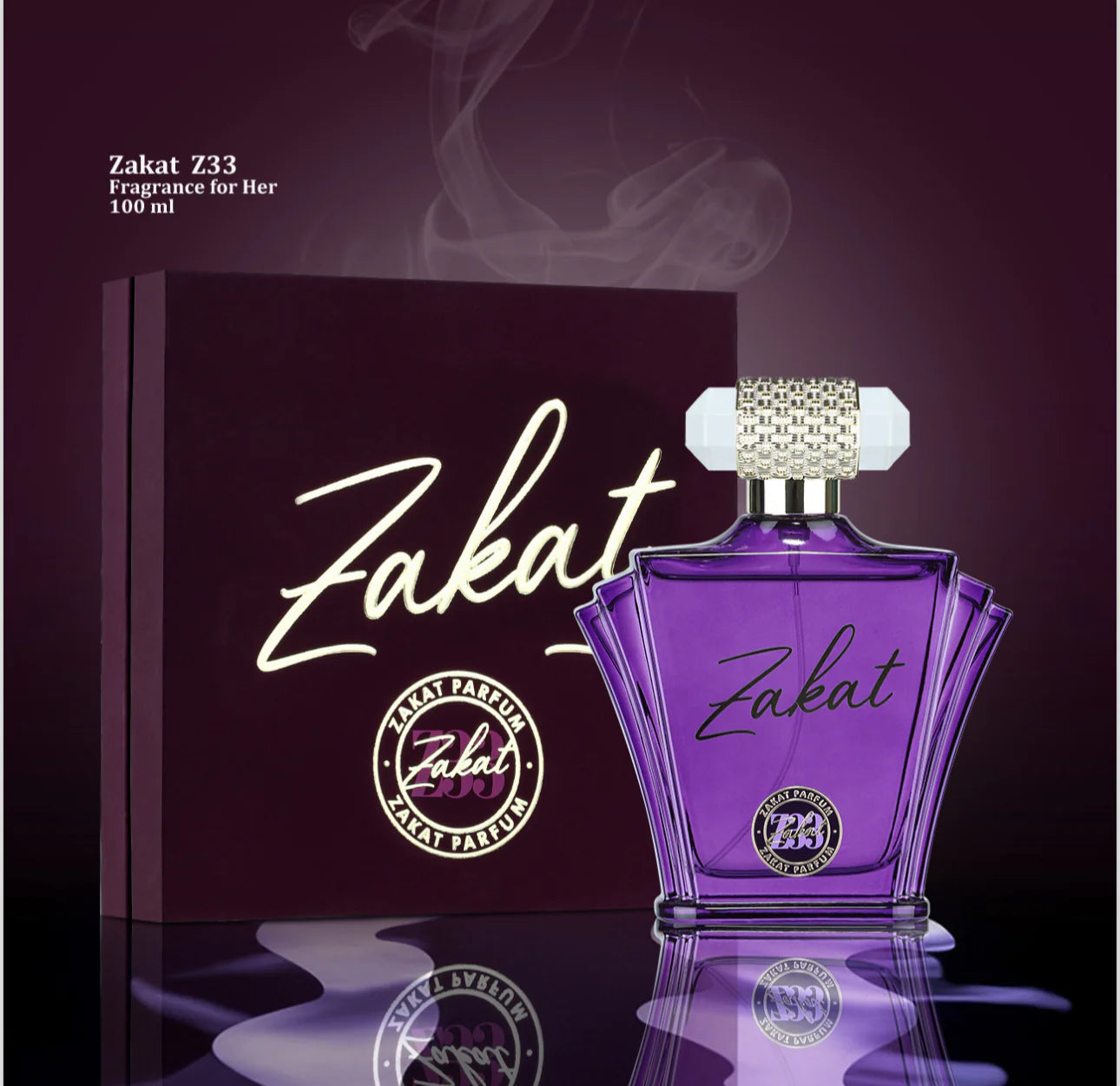 Z33 UNISEX EDP- 100ML (3.40z) By ZAKAT