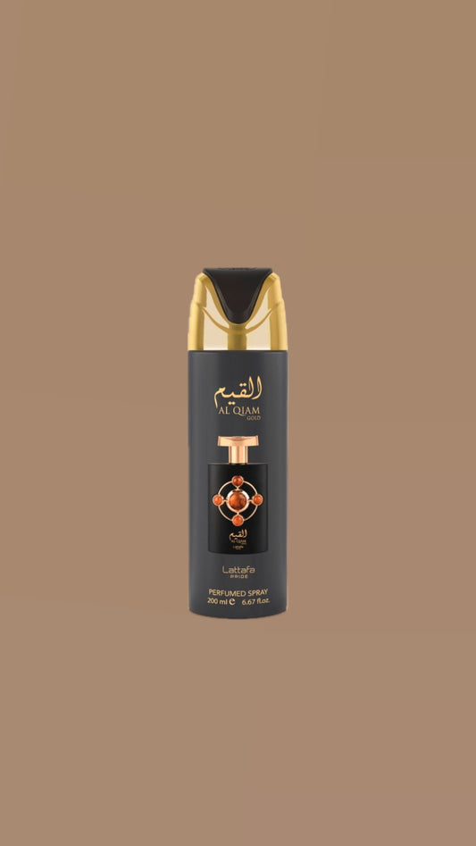 12 X PACK Body Spray AL QIAM GOLD 200ML By LATTAFA