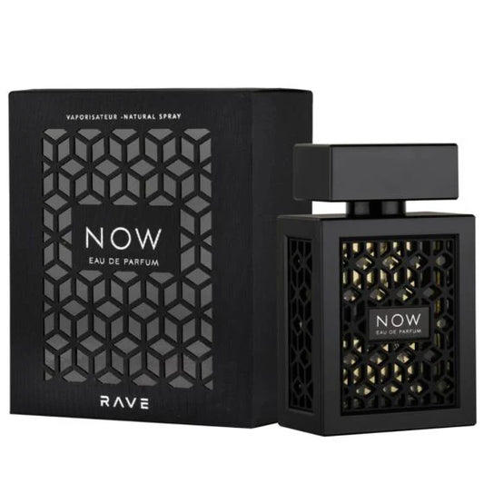 RAVE NOW UNISEX 3.4 OZ. EDP - 100ML BY LATTAFA