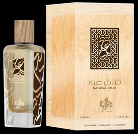 SANDAL OUD UNISEX EDP - 100ML (3.4oz) By AL WATANIAH