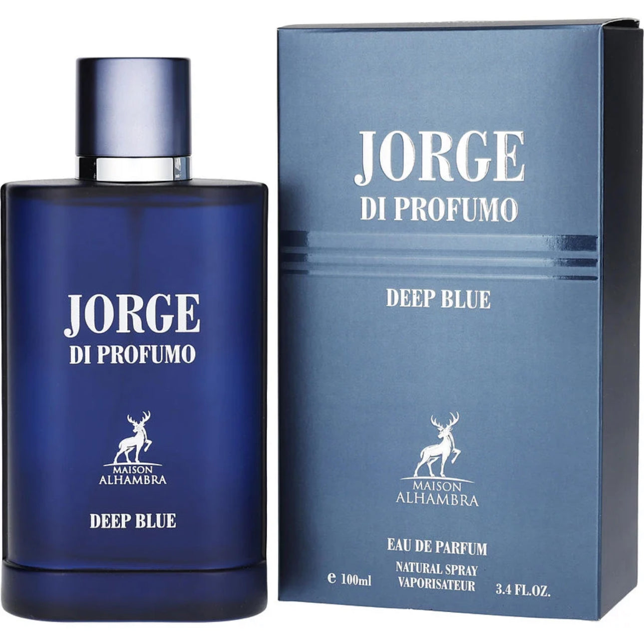 JORGE DI PROFUMO DEEP BLUE Men EDP - 100MI (3.40z) By ALHAMBRA