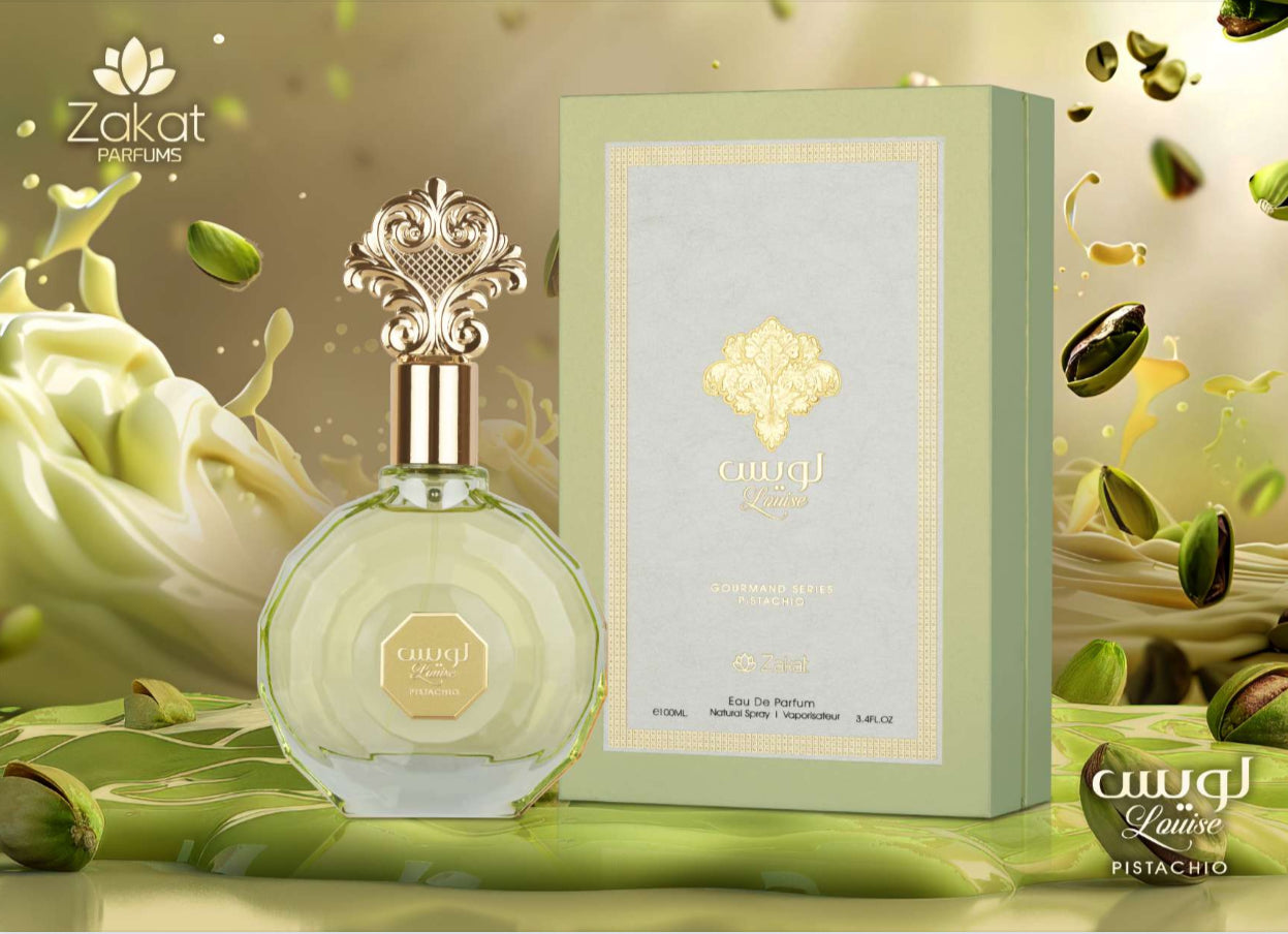 LOUISE PISTACHIO WOMEN EDP - 100ML (3.4) BY ZAKAT