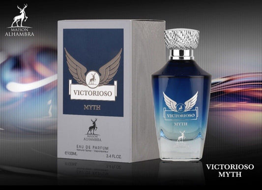 VICTORIOSO MYTH Men EDP - 100Ml (3.40z) By MAISON ALHAMBRA