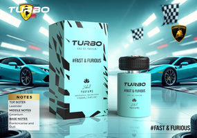 TURBO FAST & FURIOUS MEN EDP - 100ML (3.40z) by ZAKAT