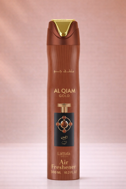 12 X PACK AIR FRESHENER AL QIAM GOLD - 300 ML By LATTAFA