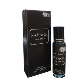 12 PIECES SAVAGE MEN 12 ML ROLL ON