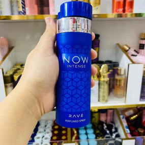 12 X PACK Body Spray RAVE NOW BLUE 200 ML By LATTAFA