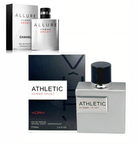 VURV ATHLETIC HOMME SPORT EDP - 100 ml (3,4 oz) de VÜRV