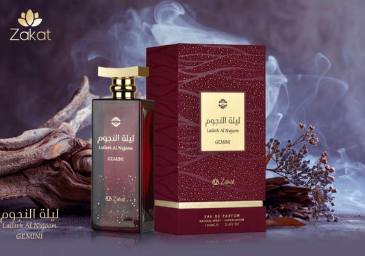 LAILATH AL NUJOON GEMINI- EDP (3.4oz) 100ML BY ZAKAT