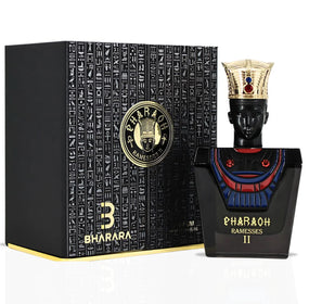 Pharoah Ramesses II Eau De Parfum Spray 100ML (3.4 OZ) By BHARARA | Bold, Spicy & Deeply Smoky With A Luxurious Finish Of Oud, Leather & Vanilla