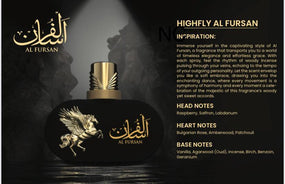 (11PCS + 1 FREE) HIGHFLY AL FURSAN MEN - EDP 100ML (3.4oz) BY LE FALCONE