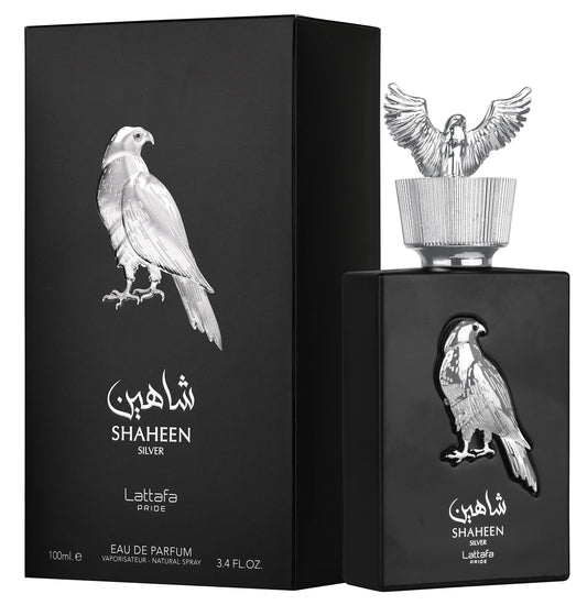 SHAHEEN SILVER MEN EDP - 100ML (3.40z) BY LATTAFA