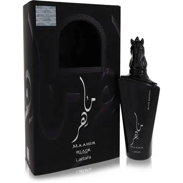 MAAHIR EDICIÓN NEGRA Hombres EDP - 100Ml (3.40z) por Lattafa