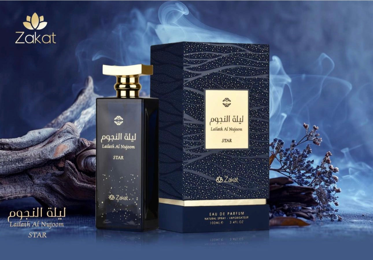 LAILATH AL NUJOOM STAR UNISEX- EDP (3.4oz) 100ML BY ZAKAT