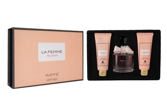 3 PCS GIFTSET LA FEMME BLOOM Women By Riiffs