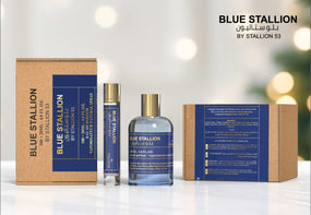 BLUE BY STALLION 53 MEN EDP - 100MI + 20Ml (3.40z) By Emper