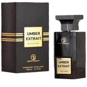 (11PCS + 1 FREE) UMBER EXTRAIT MEN EDP - 100 ML (3.4oz) BY GRANDEUR