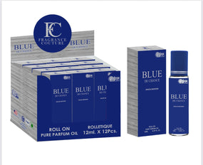 12 X BLUE DE CHANCE MEN 12 ML ROLL ON