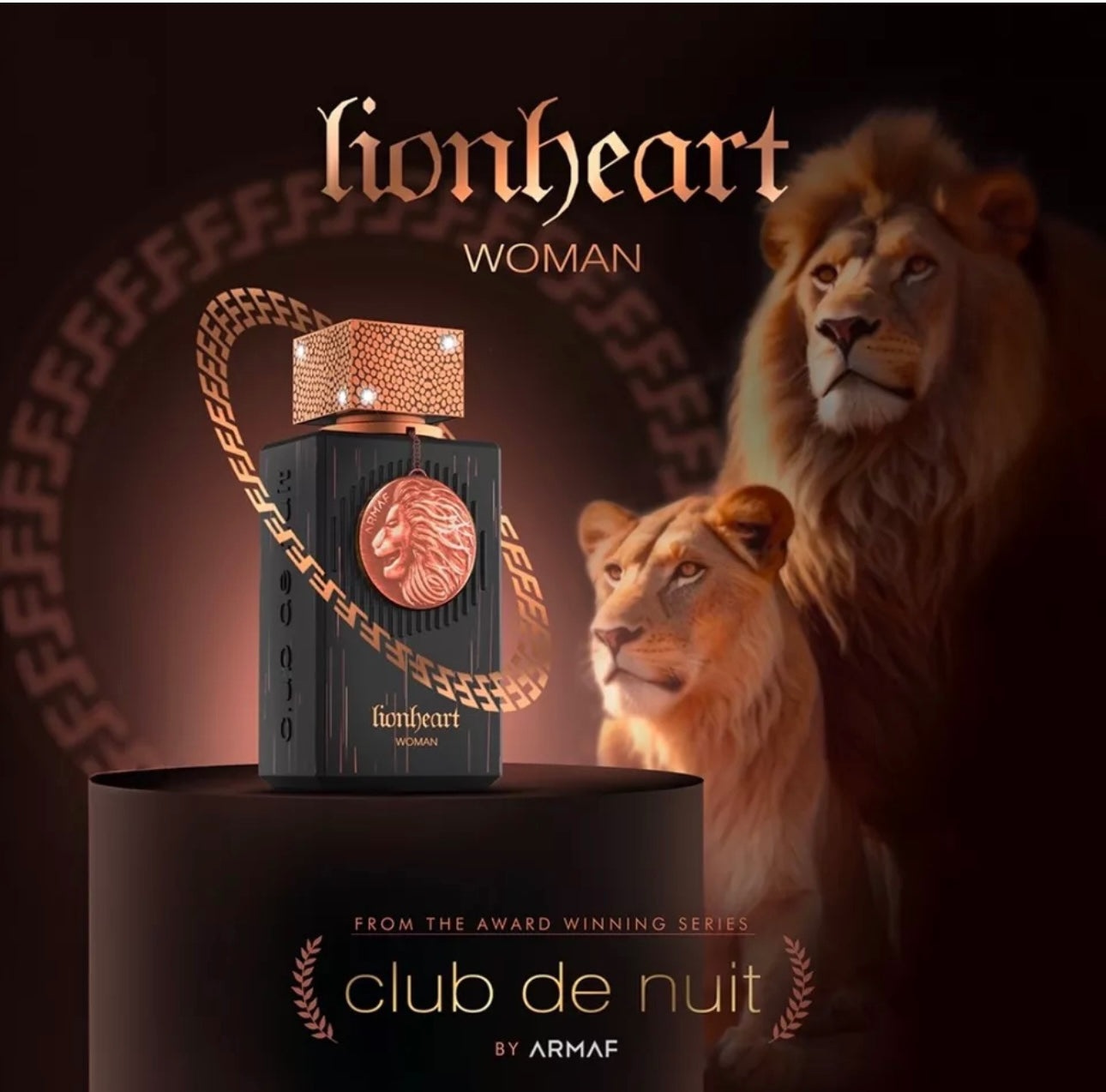 LIONHEART WOMEN EDP - 100ML (3.4 oz) BY ARMAF