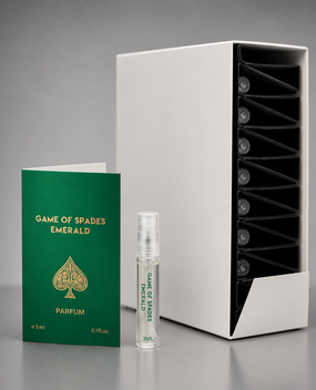 (SAMPLE BOX) 46PCS GAME OF SPADES EMERALD - 0.1oz BY JO MILANO