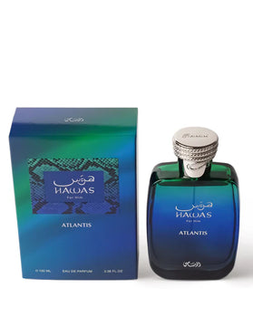 HAWAS ATLANTIS MEN EDP - 100ML (3.40z) By RASASI