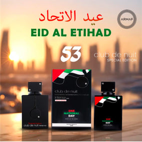 CLUB DE NUIT INTENSE MEN DÍA NACIONAL DE LOS EAU - 105 ML (3.5 oz) DE ARMAF