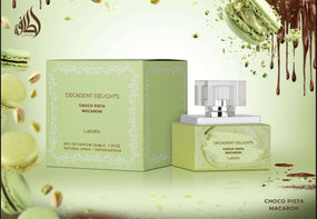 DECADENT DELIGHTS CHOCO PISTA MACARON WOMEN EDP - 50ML 1.7OZ BY LATTAFA
