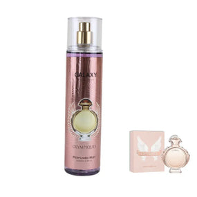 (12/48 PACK) GALAXY OLYMPIQUES BODY MIST 250ML