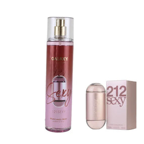 (12/48 PACK) GALAXY 121 SEXY BODY MIST 250ML