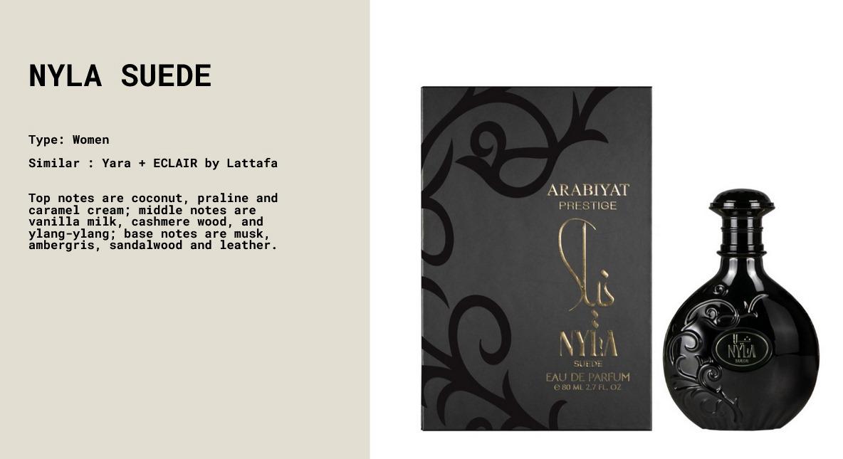 NYLA SUEDE WOMEN EDP 80ML BY ARABIYAT PRESTIGE Oriental Aromas
