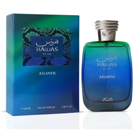 HAWAS ATLANTIS MEN EDP - 100ML (3.40z) By RASASI